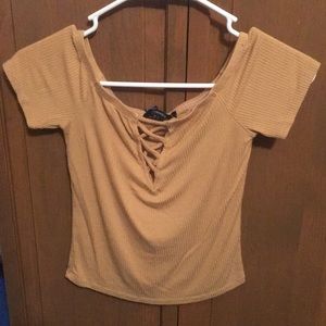 Forever 21 cropped shirt